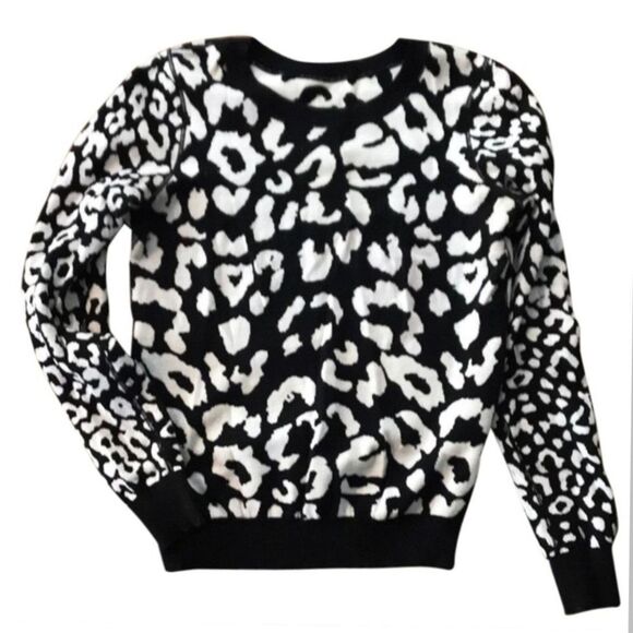 Express reversible leopard sweater / Women's X-Small XS - Picture 5 of 7